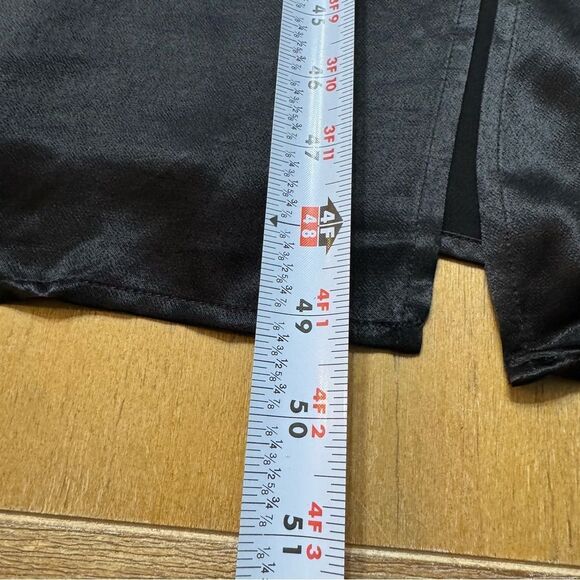 New For Love & Lemons Rita‎ Maxi Slip Dress Medium Rosetta Cup Satin Open Back - Picture 7 of 14